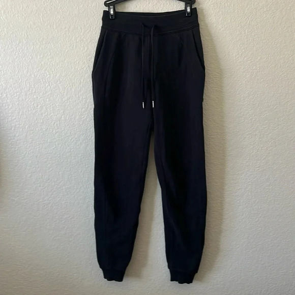 Lululemon Drawstring Jogger/Sweats - Size 2 Black - Picture 1 of 9